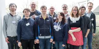 Gruppenfoto Organisationsteam Fachgruppentreffen Betriebssysteme